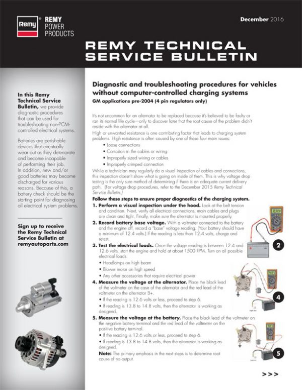 Technical Bulletins – Auto Pro Auto Parts